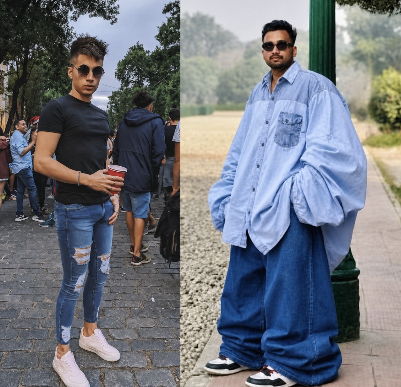 Straight fit only