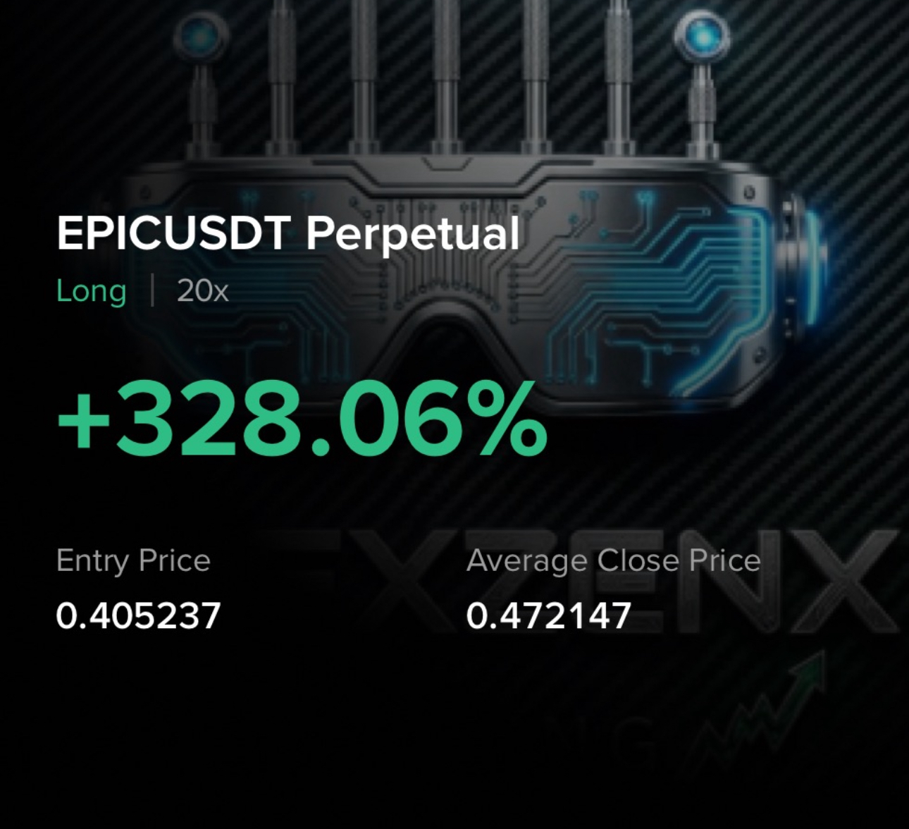 EPICUSDT +328.06%