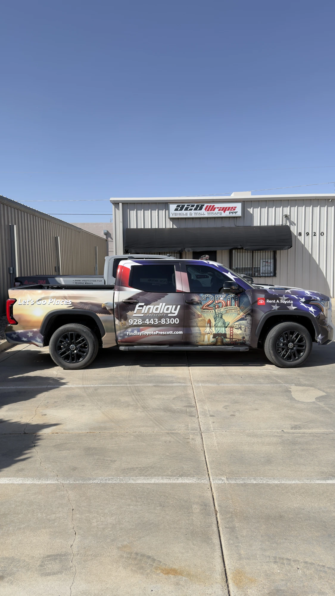 Findlay Toyota Prescott — America's 250th Anniversary Tundra
