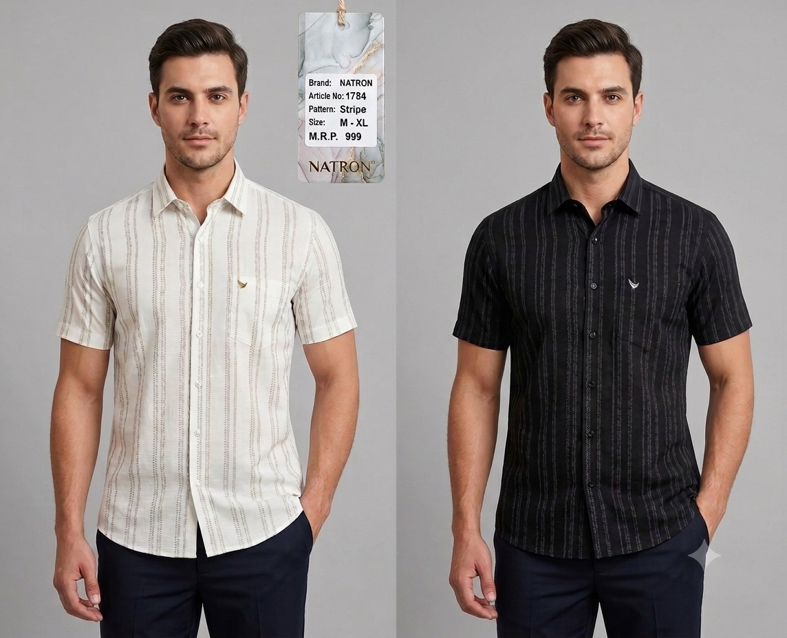 Natron Signature Stripe Shirt · 1784