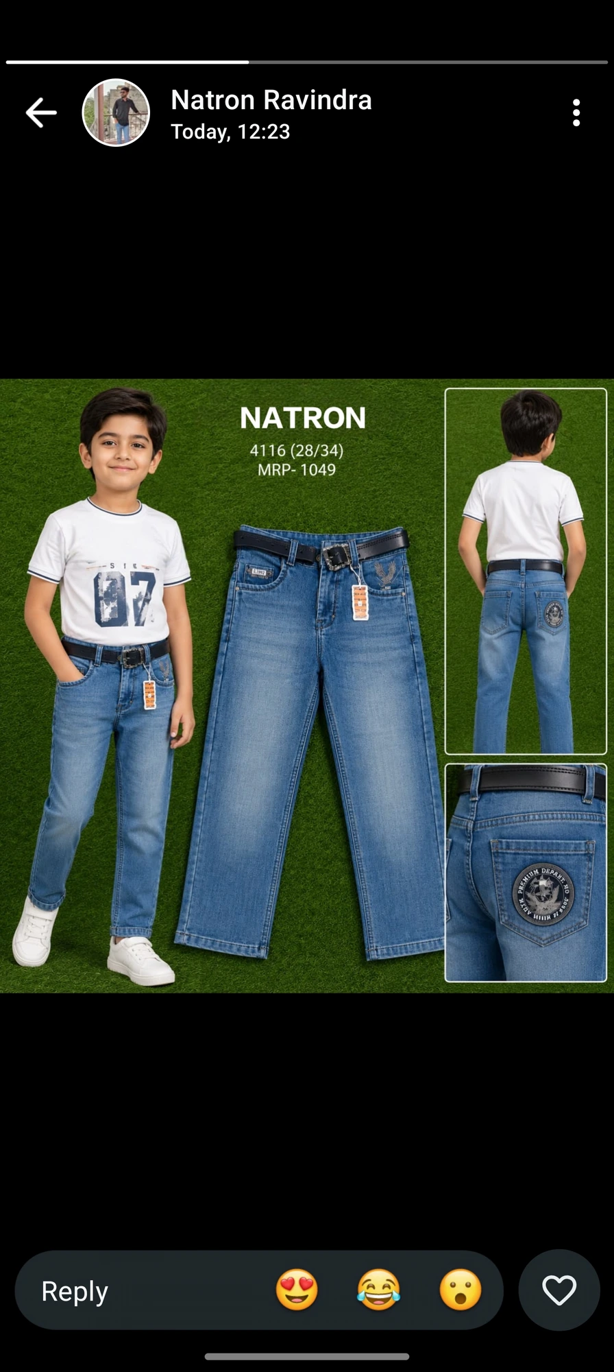 Natron Boys Denim · Article 4116