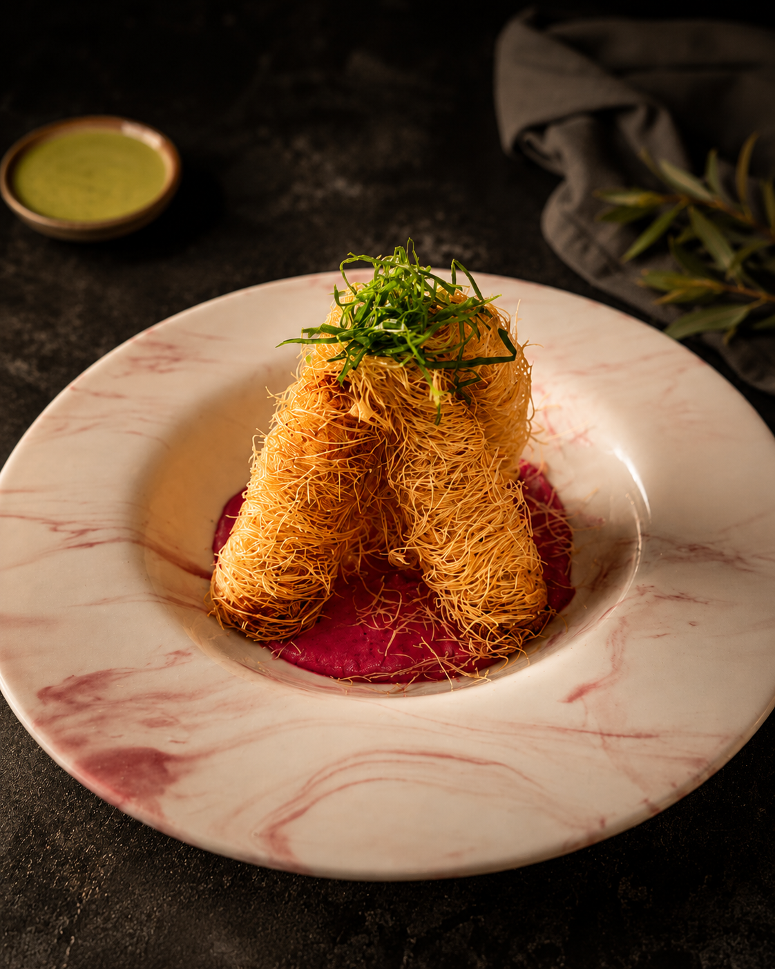 Kataifi Dahi Croquettes
