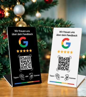 Google Bewertungs-Aufsteller – 10 Stück