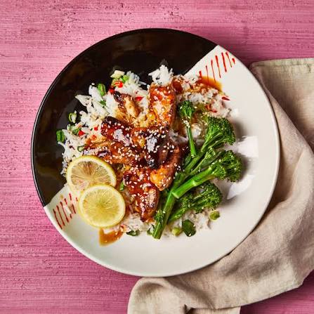 Cajun Chicken, Rice & Tenderstem Broccoli