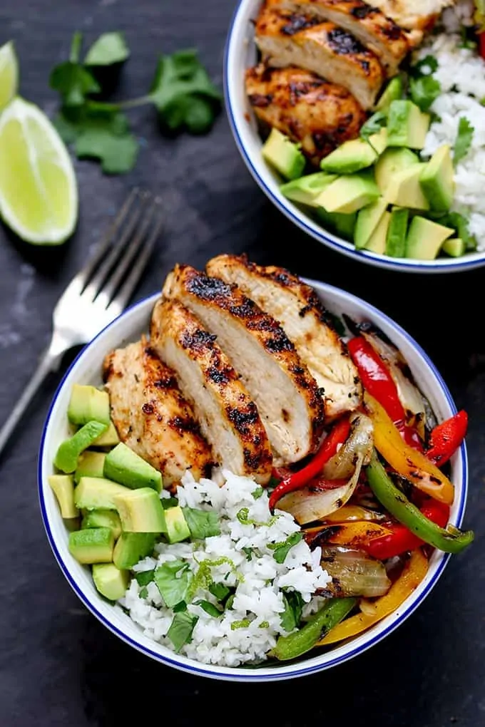 Freshly prepared healthy meals