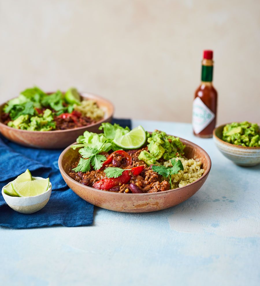 Lean Beef Chilli & Rice