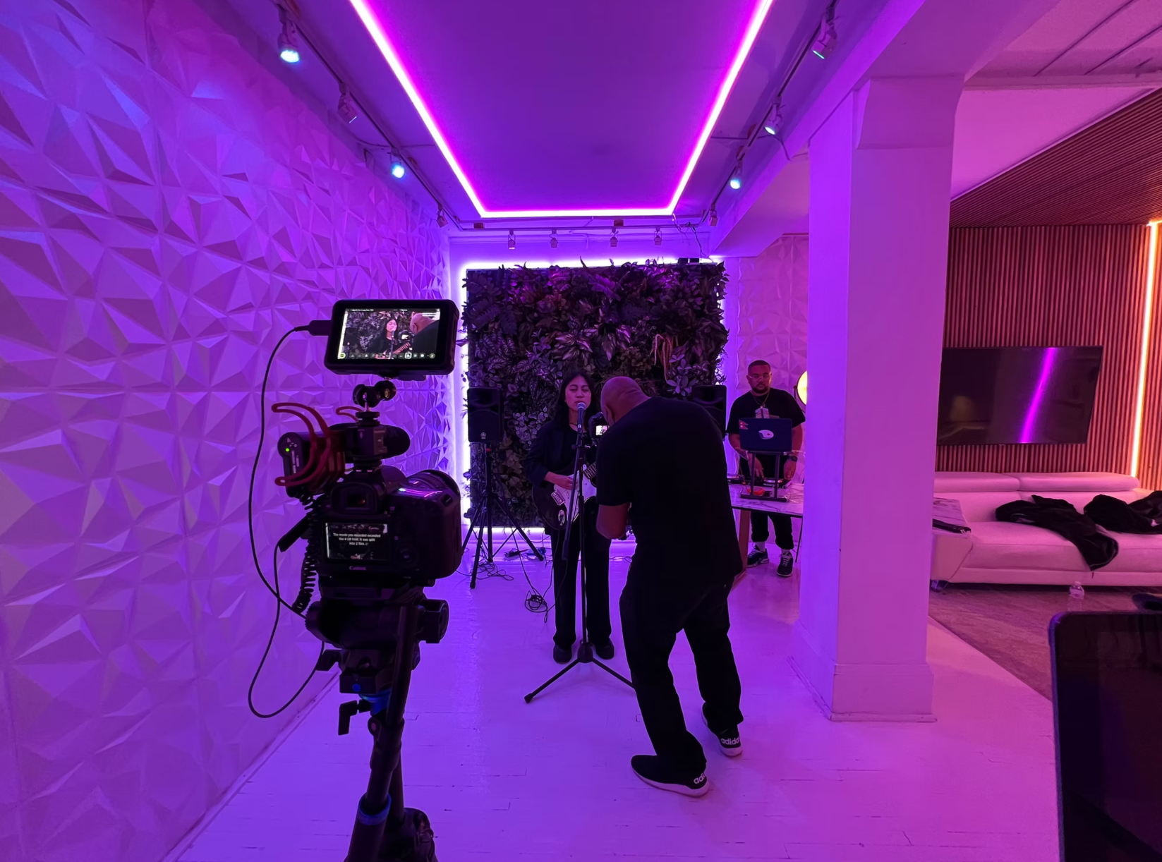 Live performance and stage experience