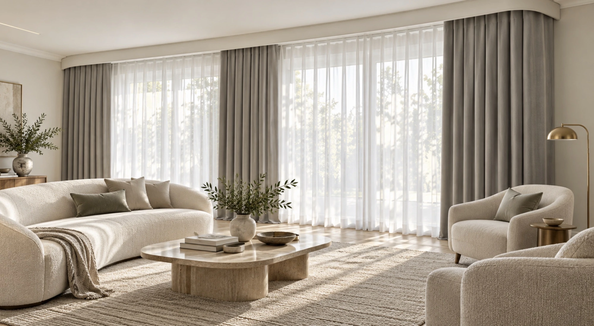 Patterned Roman Shade with Custom Cornice