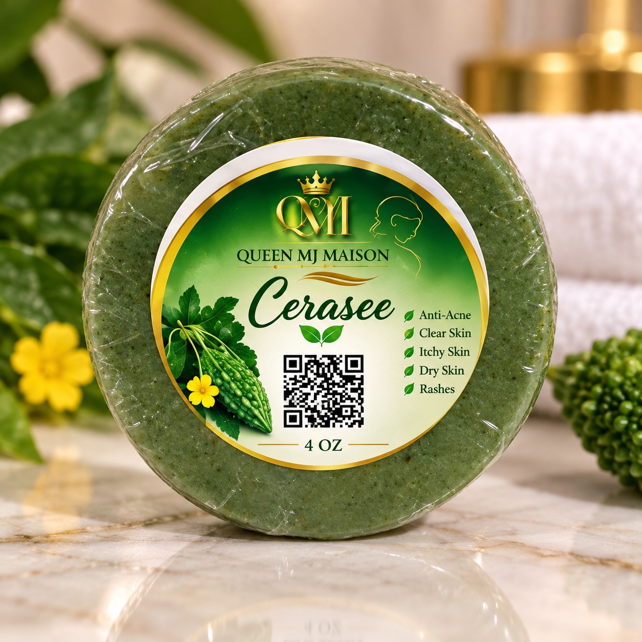 Cerasee Soap by Queen MJ Maison Beaute — Bar Soap