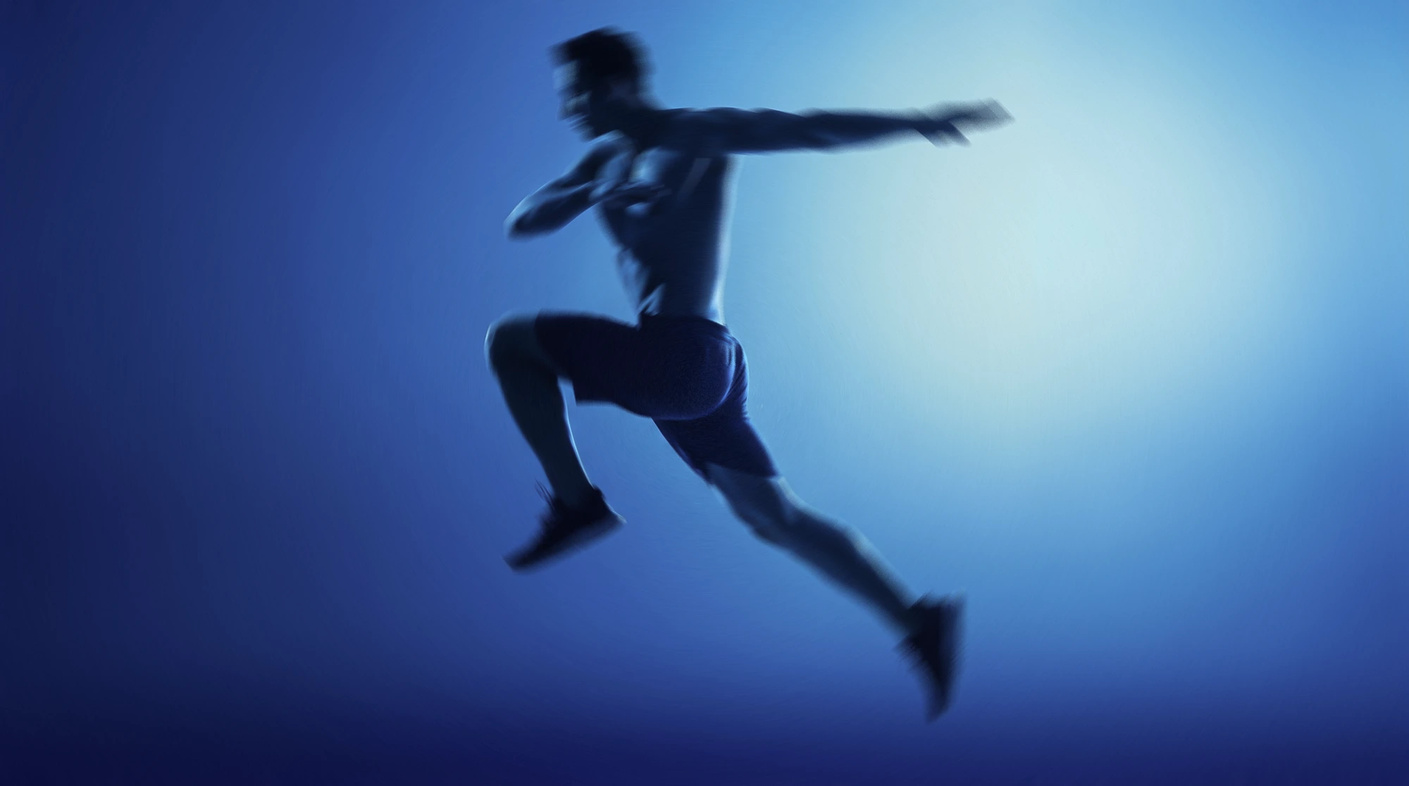 Athlete in motion