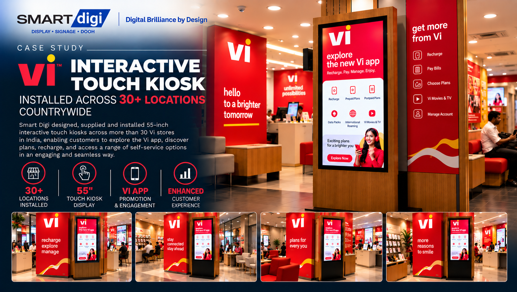 Vi — Interactive Touch Kiosks
