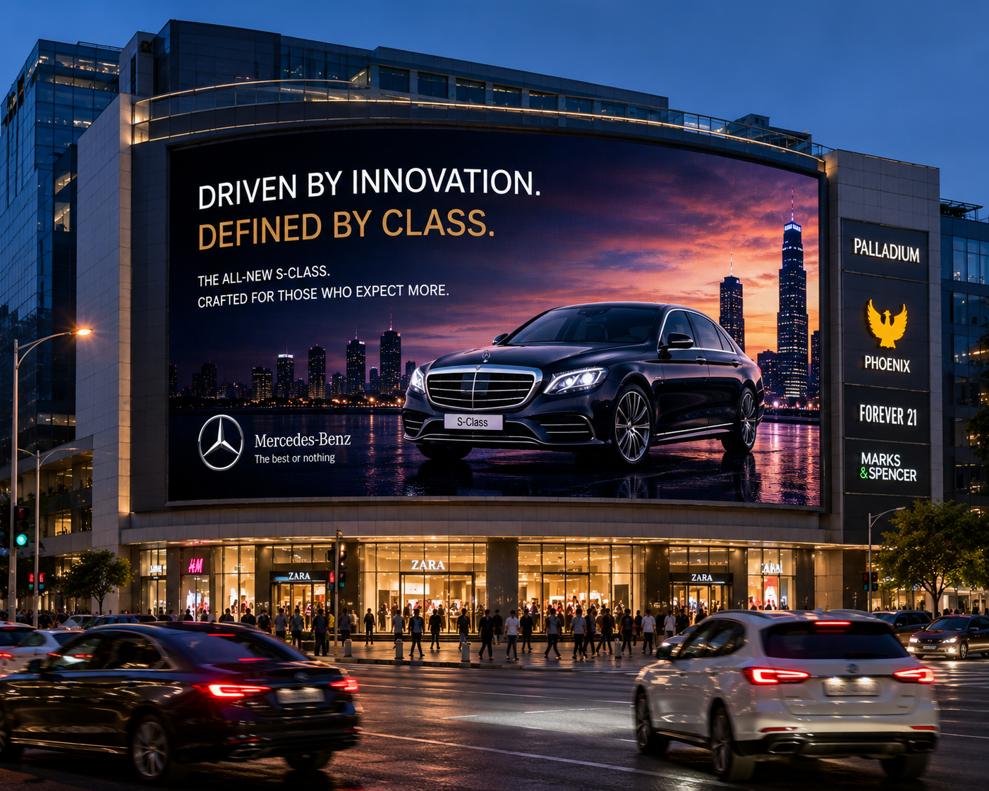LED display installation reference