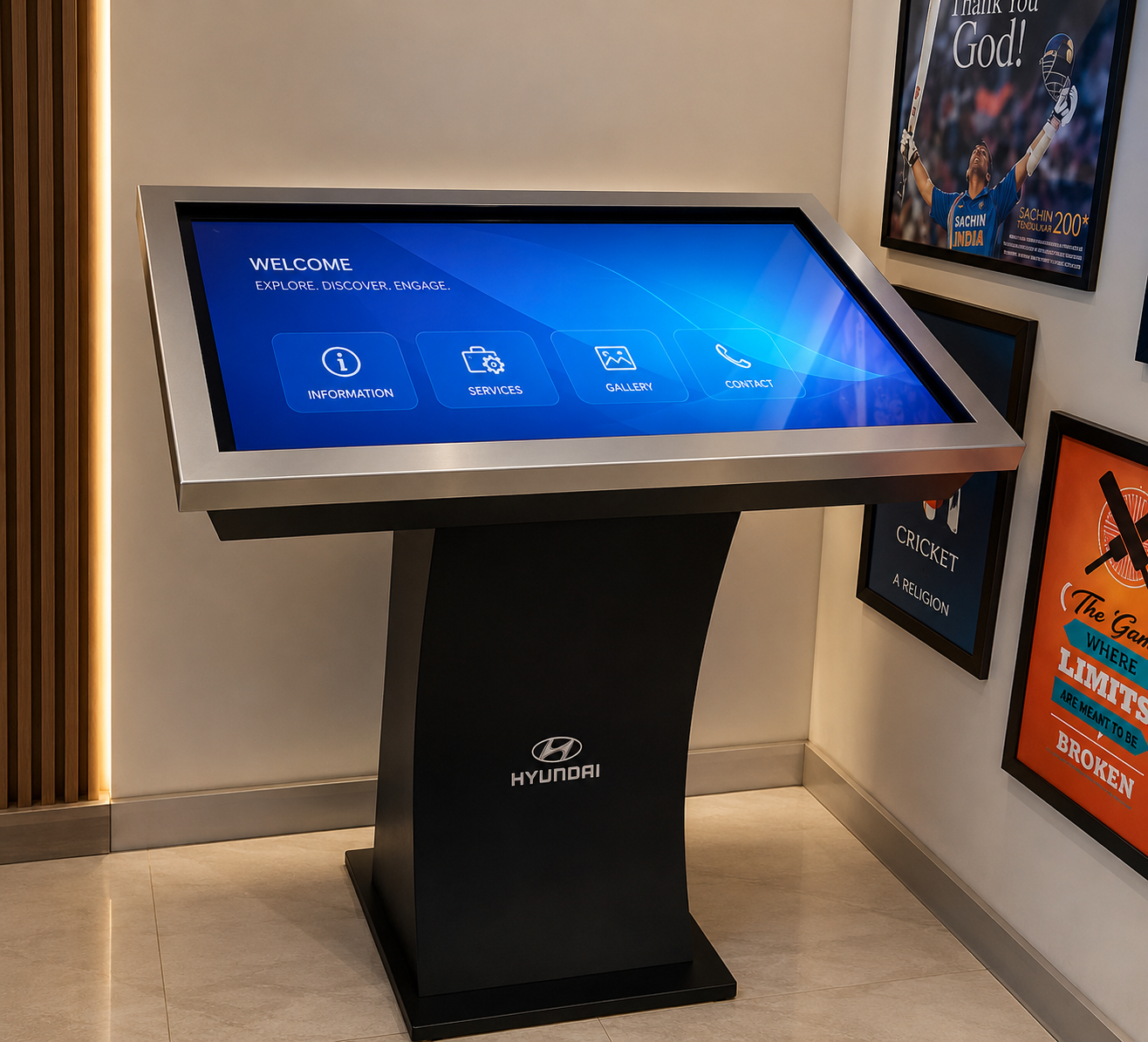 LED display installation reference
