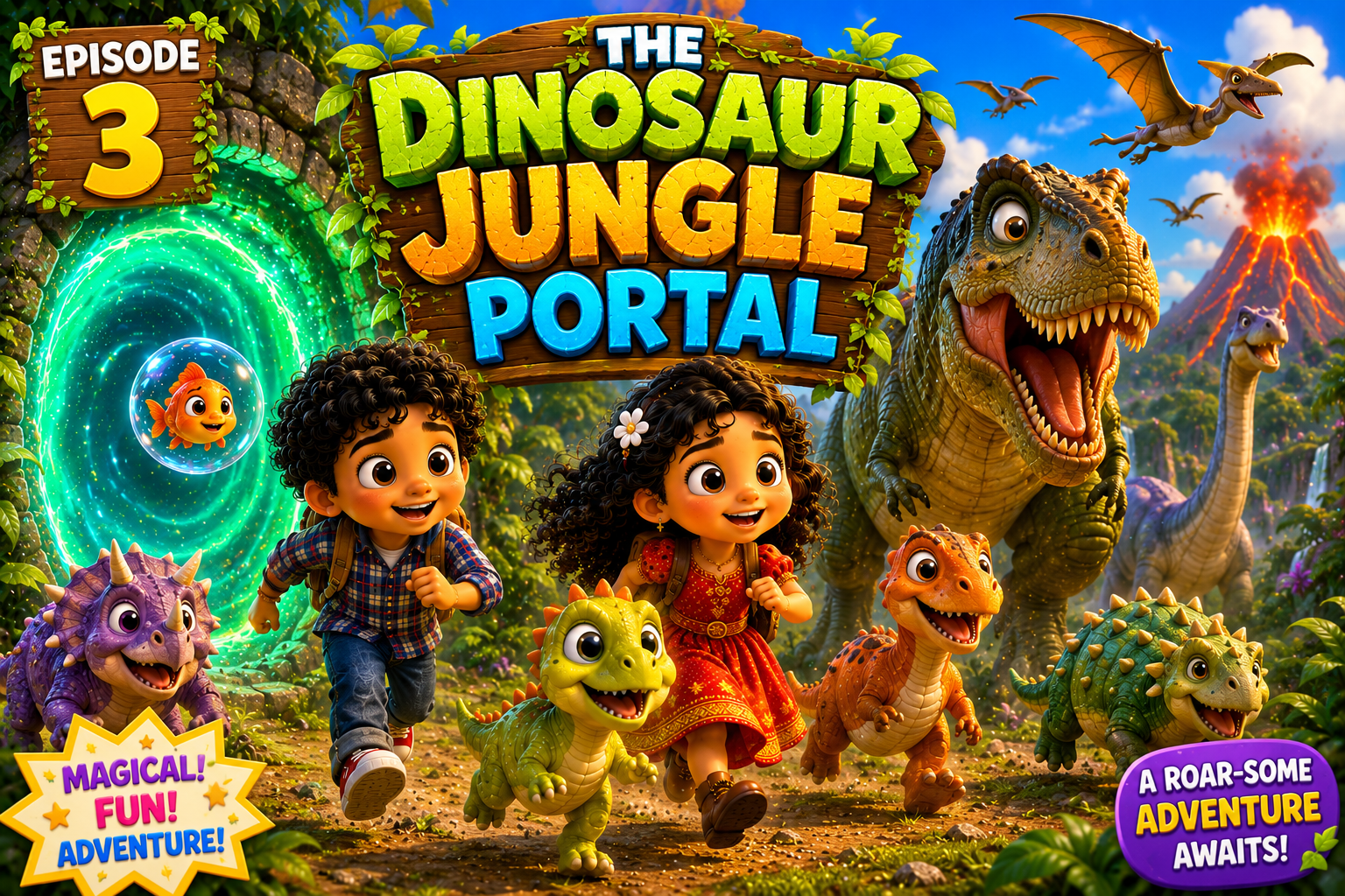 Episode 3: The Dinosaur Jungle Portal thumbnail