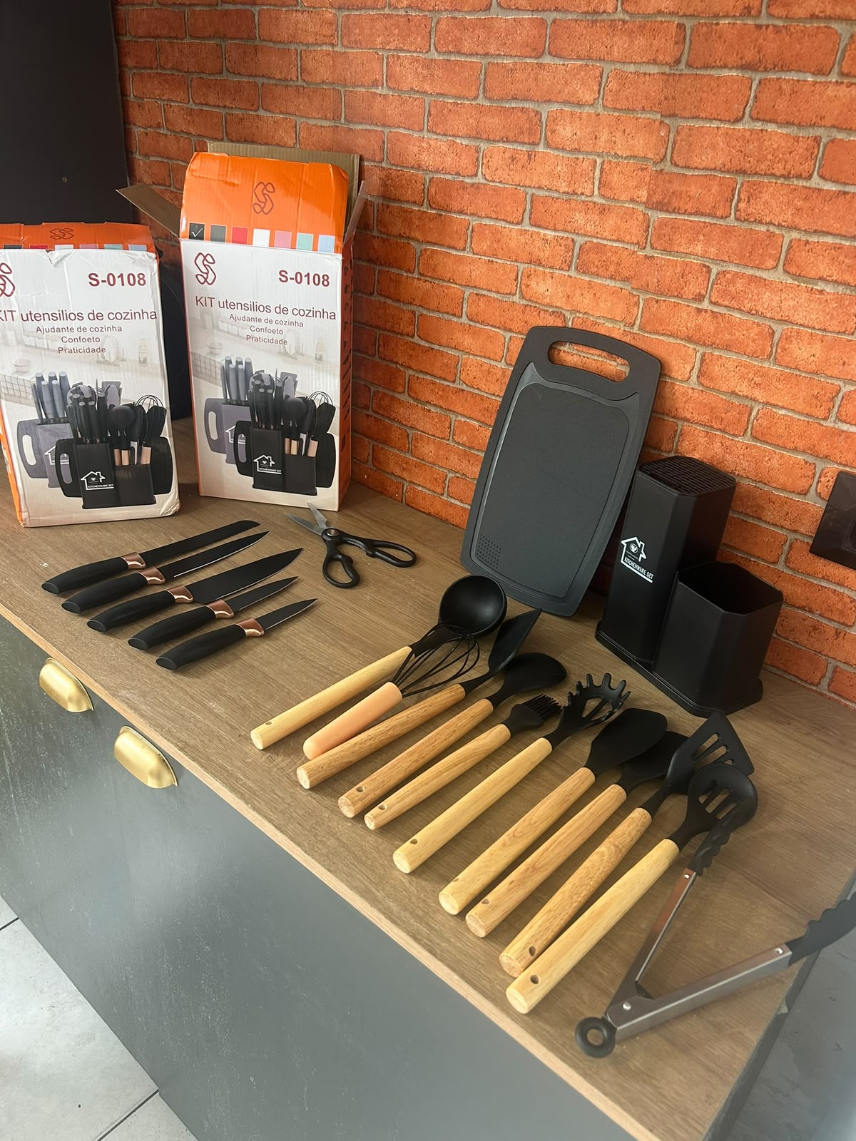 Kit Utensílios de Cozinha