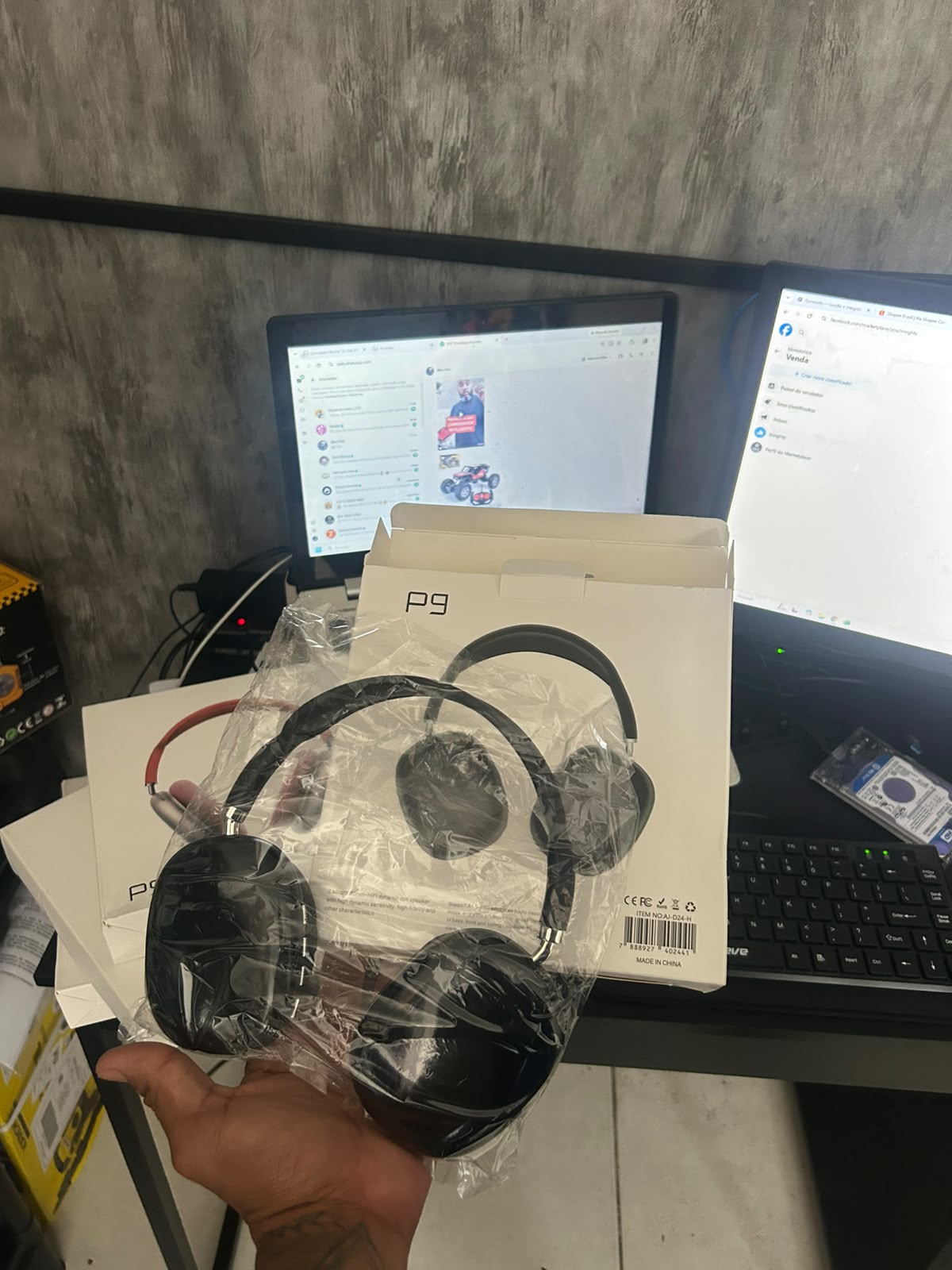 Fone Bluetooth P9