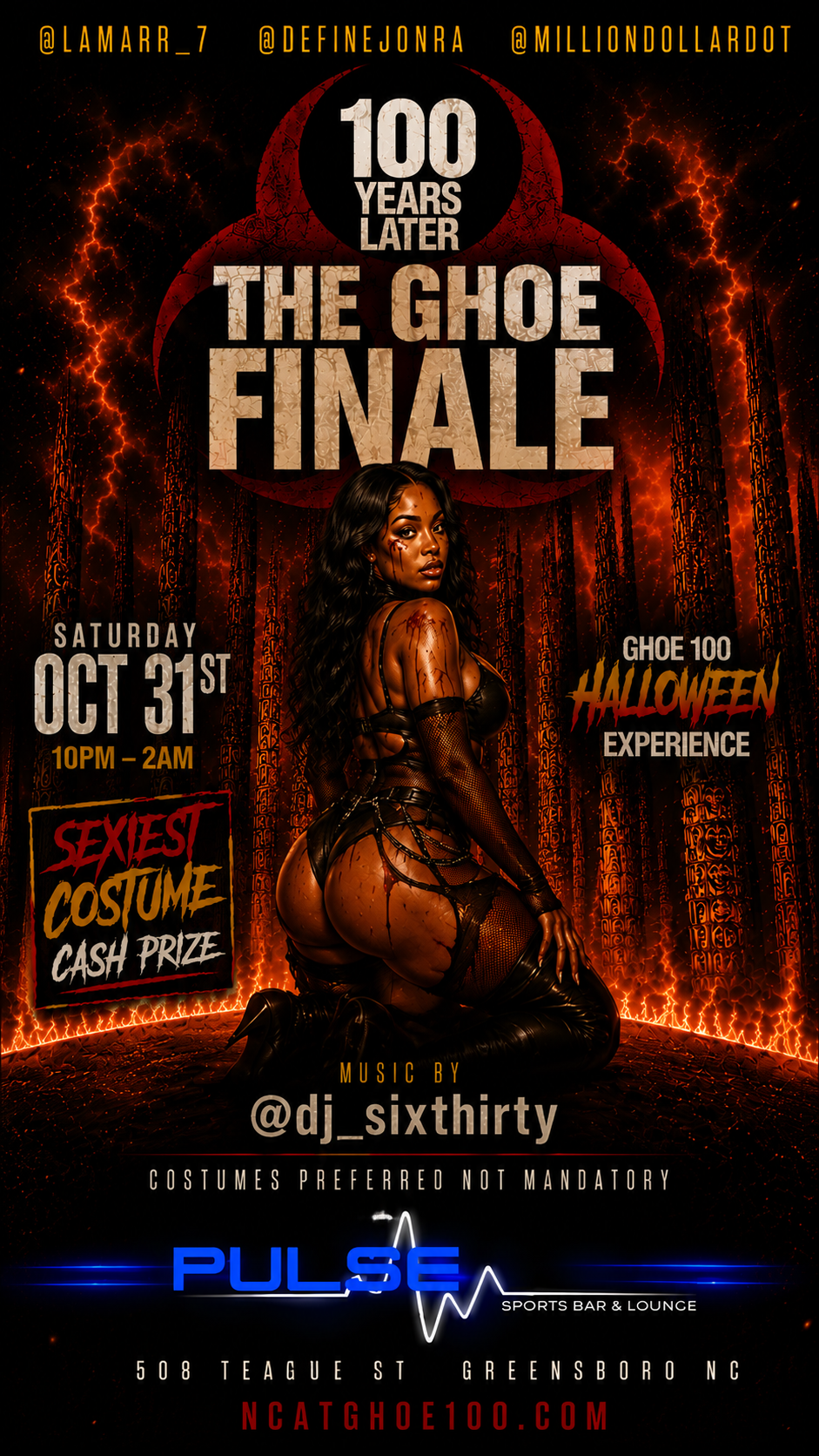 Saturday Night flyer