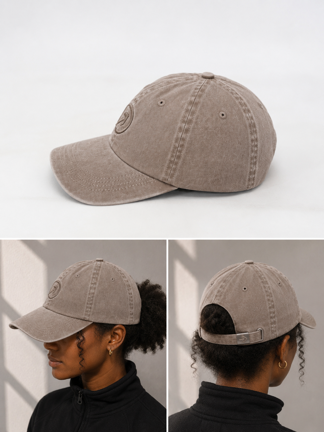 OneFaze Heritage Cap — Taupe