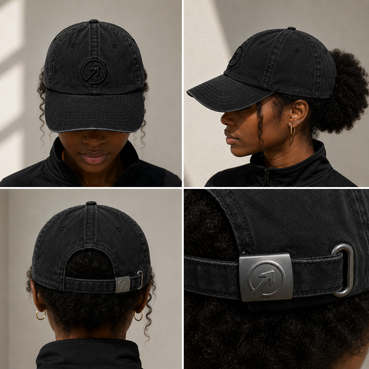 OneFaze Heritage Cap — Black