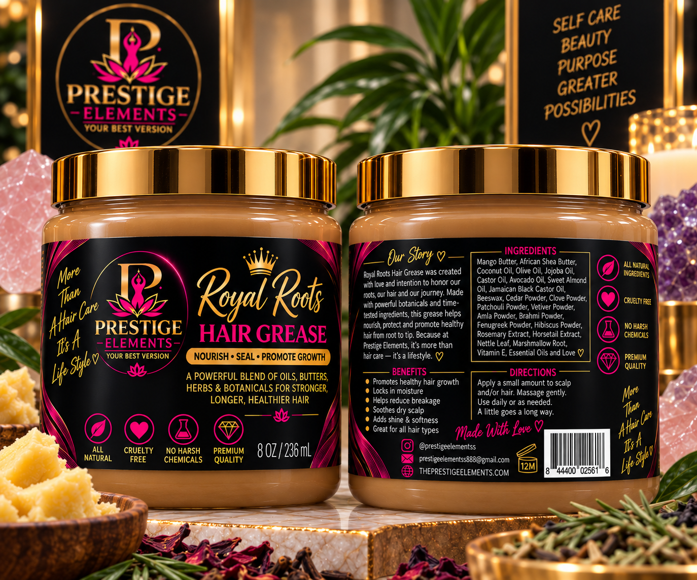 Royal Roots Hair Grease