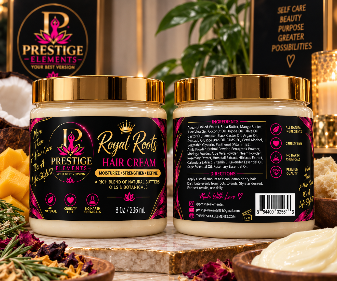 Royal Roots Hair Cream