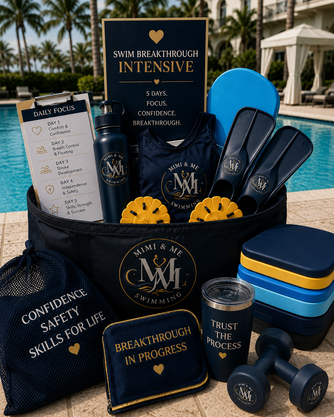The Mimi & Me Swim Breakthrough Intensive kit