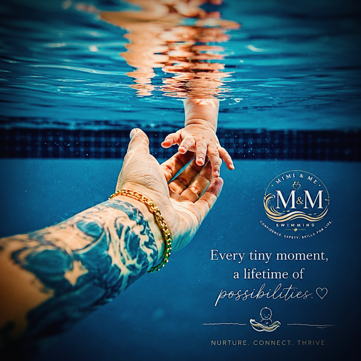 Every tiny moment, a lifetime of possibilities — Mimi & Me Swimming