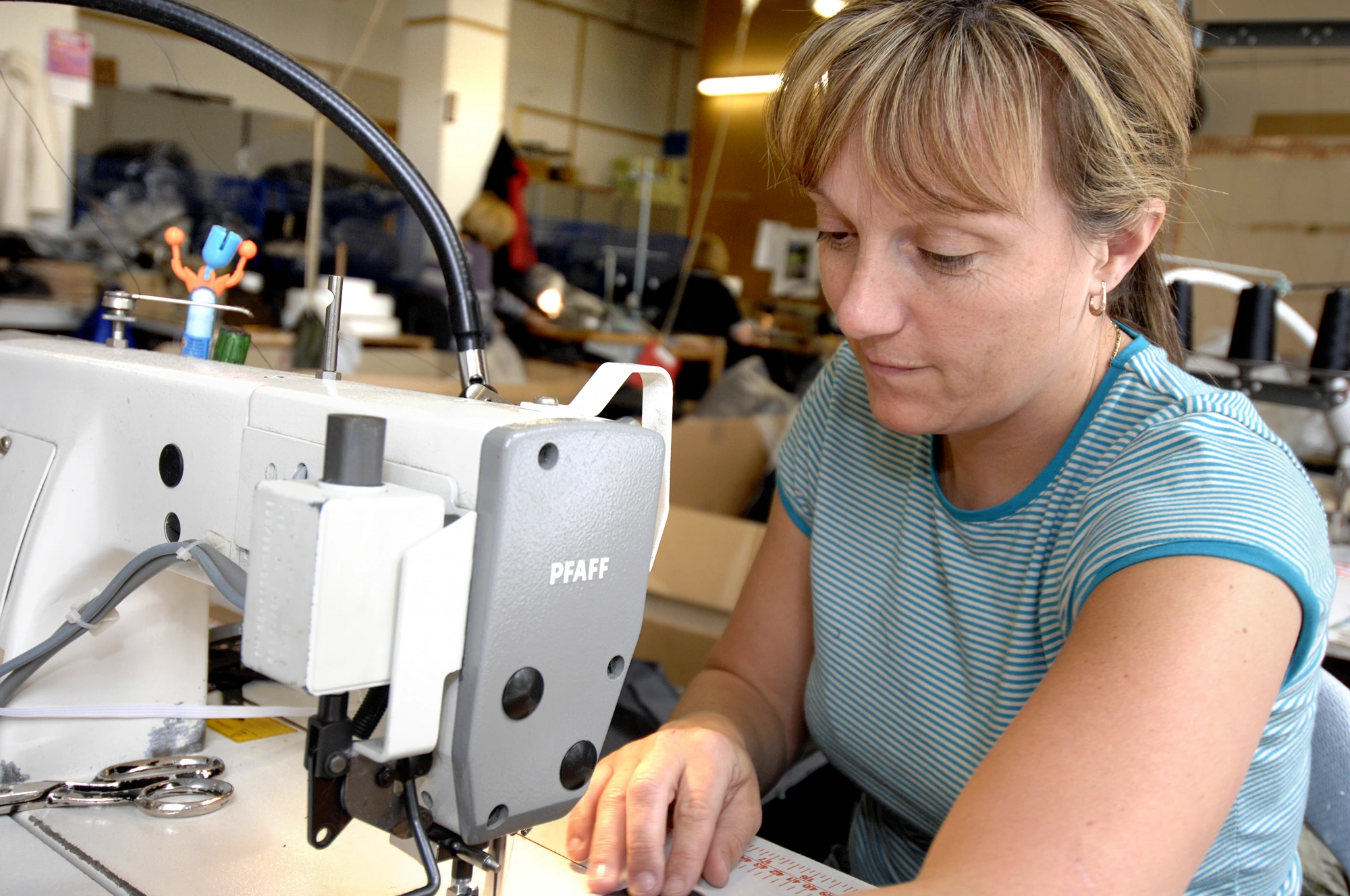 Traditional sewing