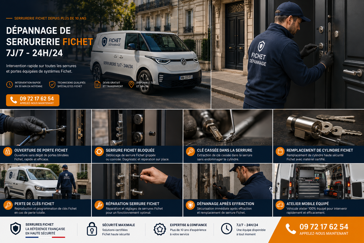Fichet Dépannage - Service de serrurerie