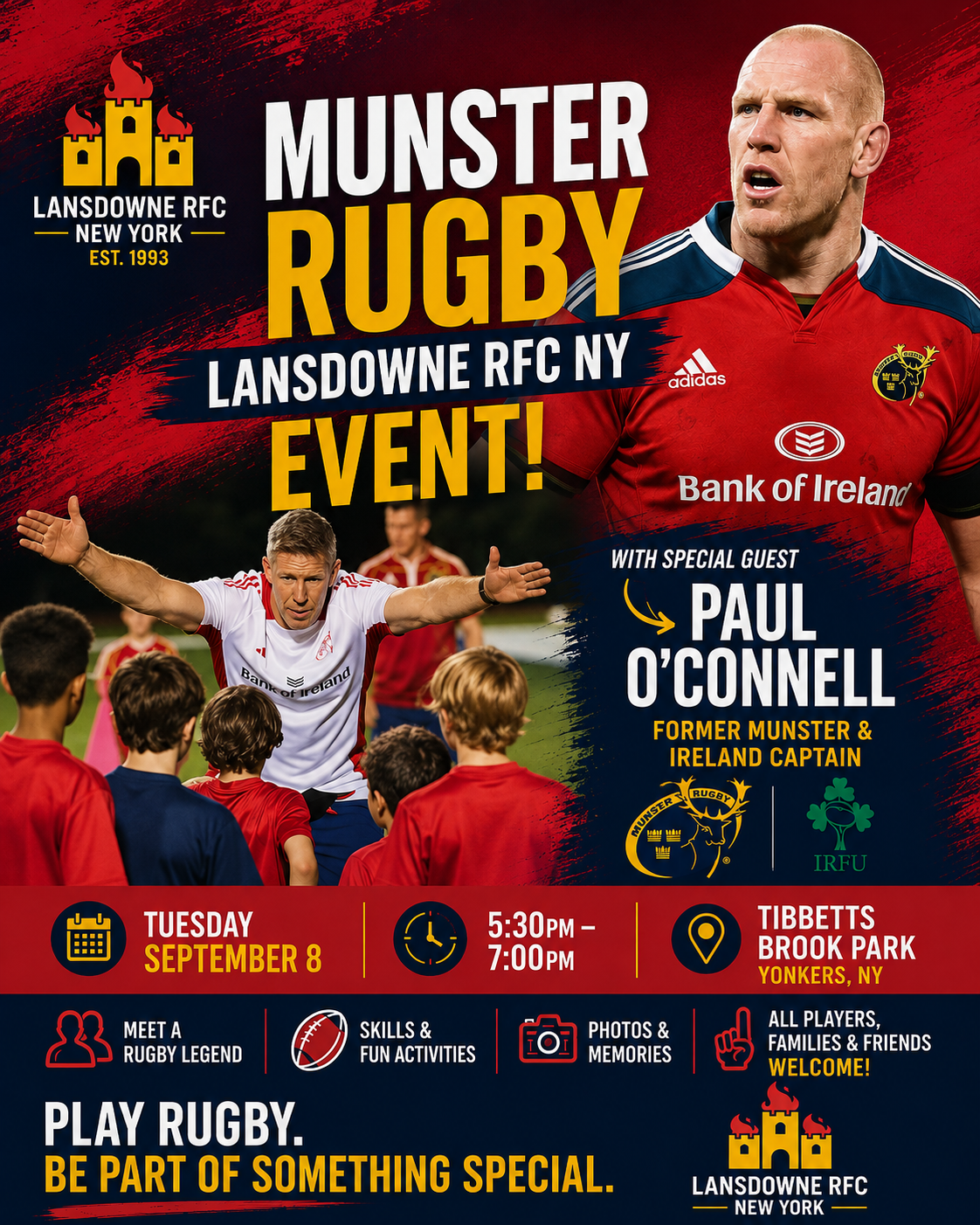 Munster Rugby Training Session