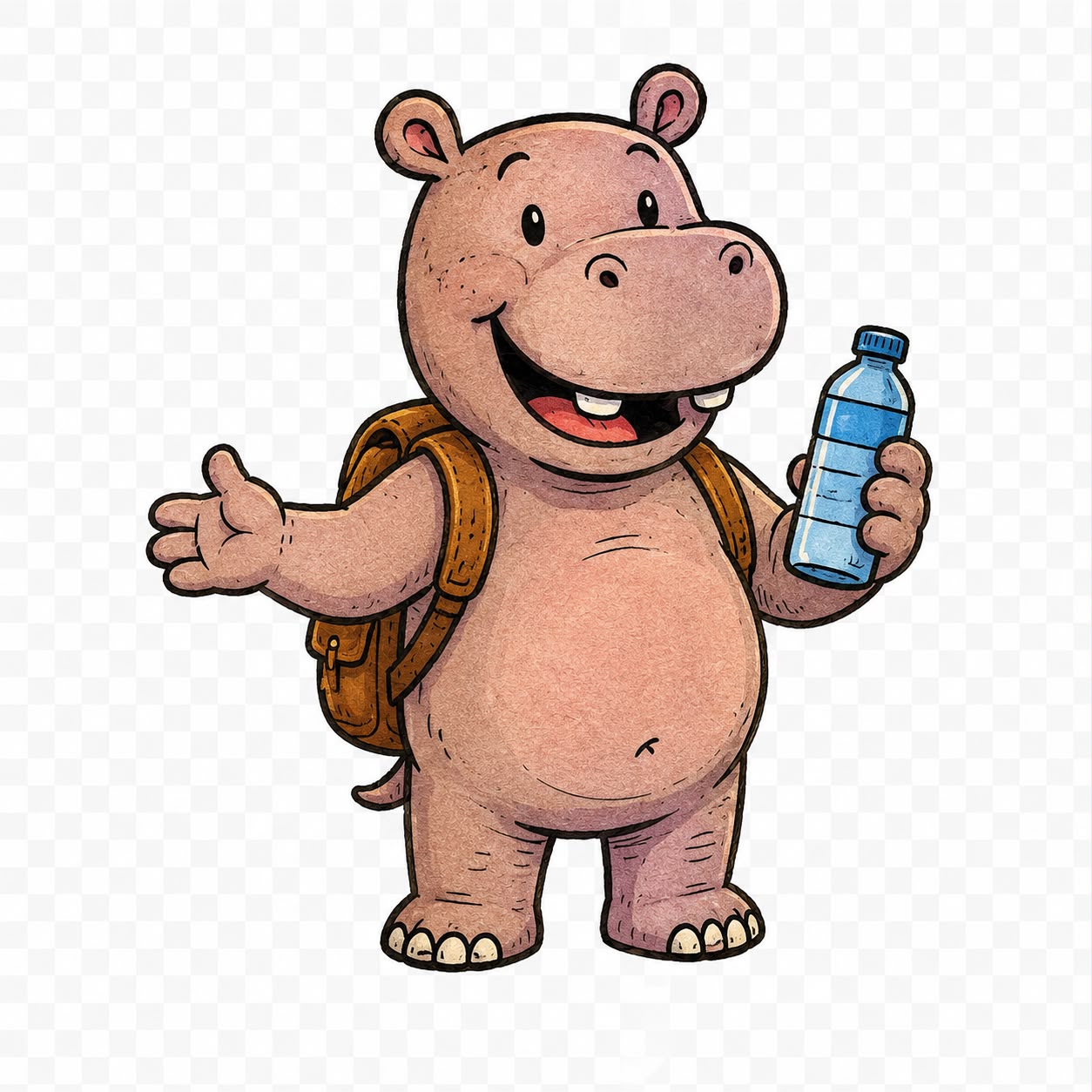 Patapouf the Hippo